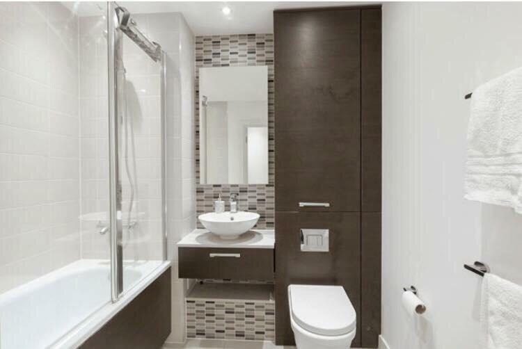 Room With Private Bathroom In A Modern Two Bedroom Two Bathroom Flat London Exterior foto